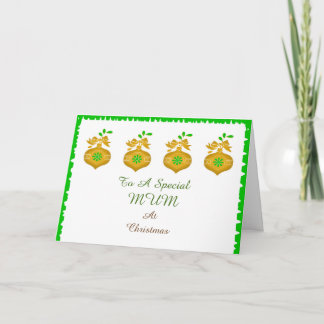 A Una Mamá Especial En La Tarjeta De Saludo De Los