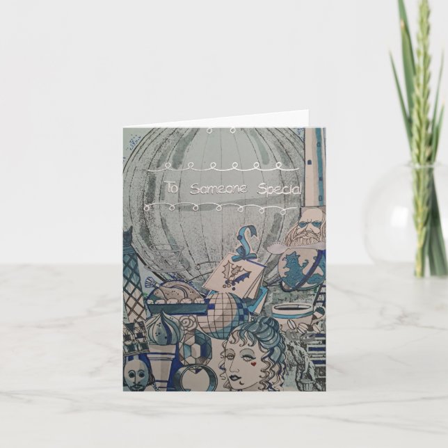 A una tarjeta especial (Anverso)