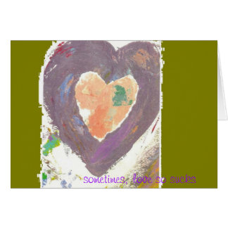 a veces, el amor chupa tan