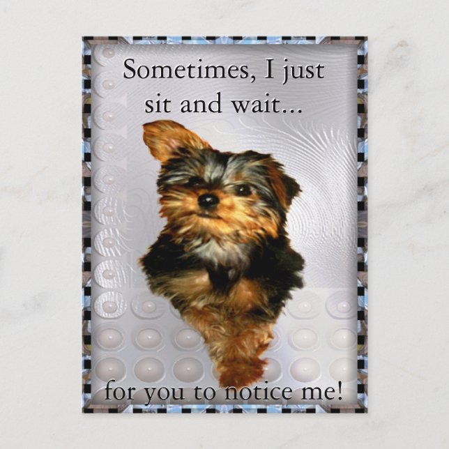 A veces solo espero la postal del Personalizable (Anverso)