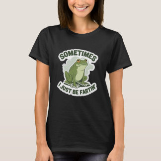 A veces solo estoy haciendo camiseta de rana diver