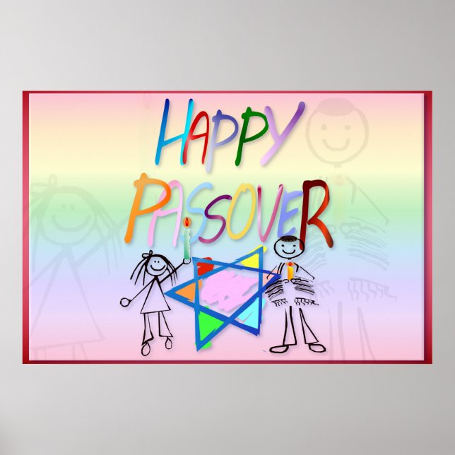 A Very Colorful Passover Posters (Frente)