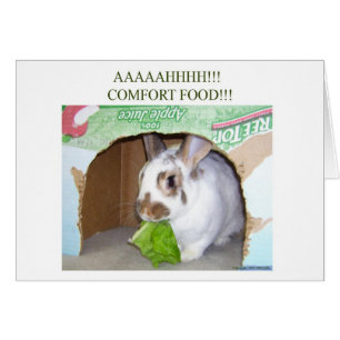 ¡AAAAHHH! ¡Comida de consuelo!
