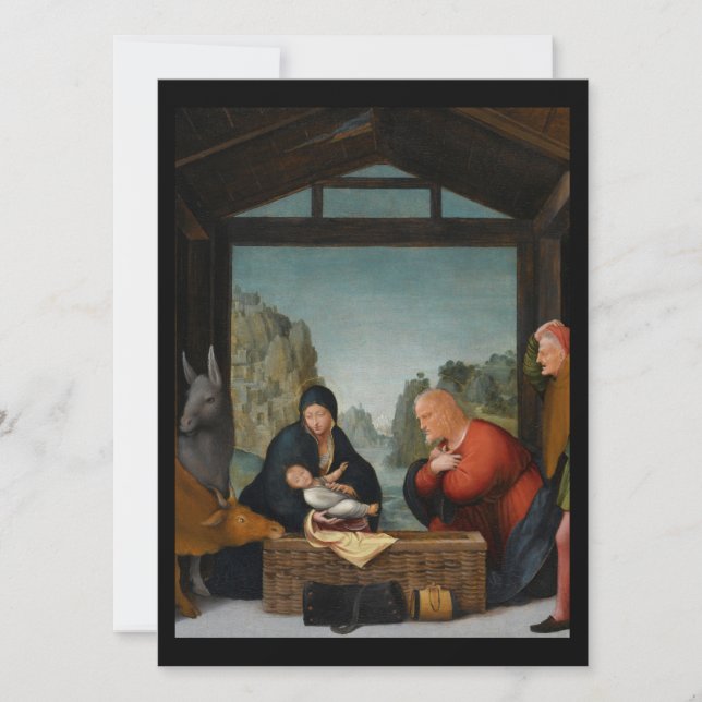 Aanbidding der Herders Abiding Shepherds (Anverso)