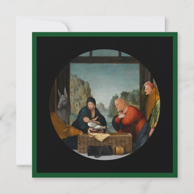 Aanbidding der Herders Abiding Shepherds (Anverso)