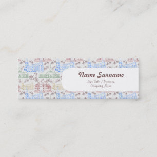 Aarhus de ciclo, plantilla de la tarjeta de visita