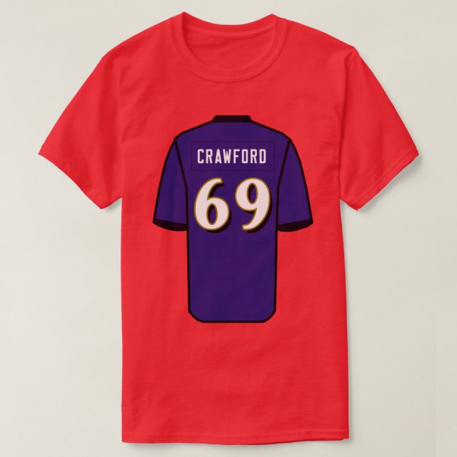 Aaron Crawford Jersey (Diseño del anverso)