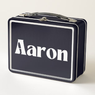 Aaron Metalizado Lunch Box