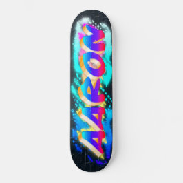 AARON Personalizado Graffiti Skateboard