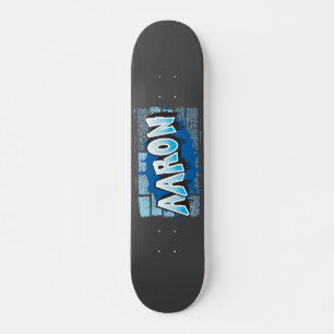 Aaron Tu NOMBRE Graffiti Wall Skateboard