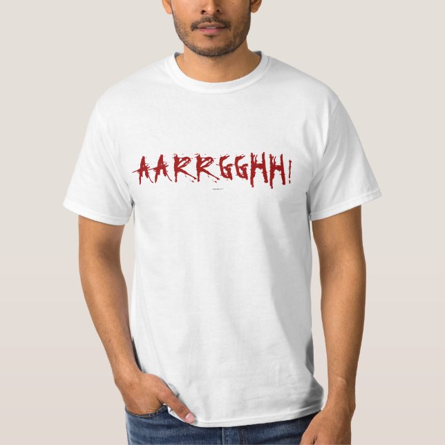 ¡AARRGGHH! camiseta (Anverso)