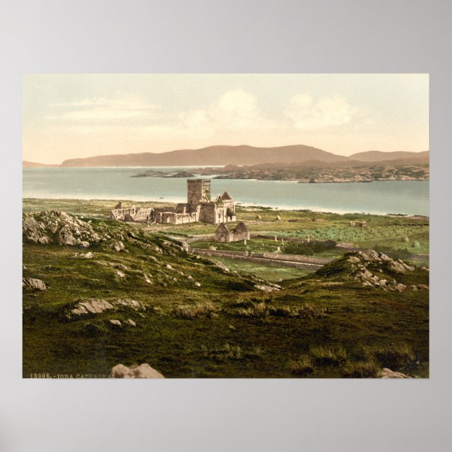 Abadía de Iona, Argyll y Bute, impresión escocesa (Frente)