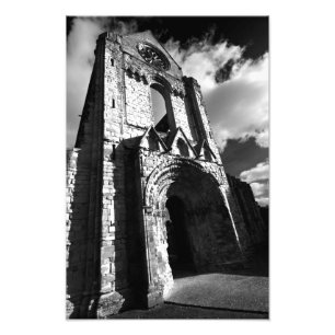 Abadía de Jedburgh, Escocia Impresión fotográfica