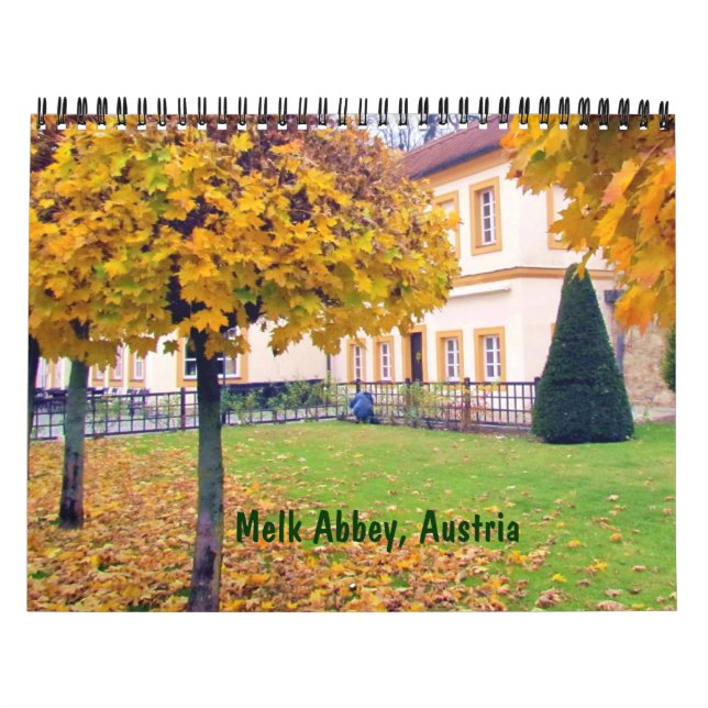 Abadía de Melk, Calendario de Austria (Tapa)