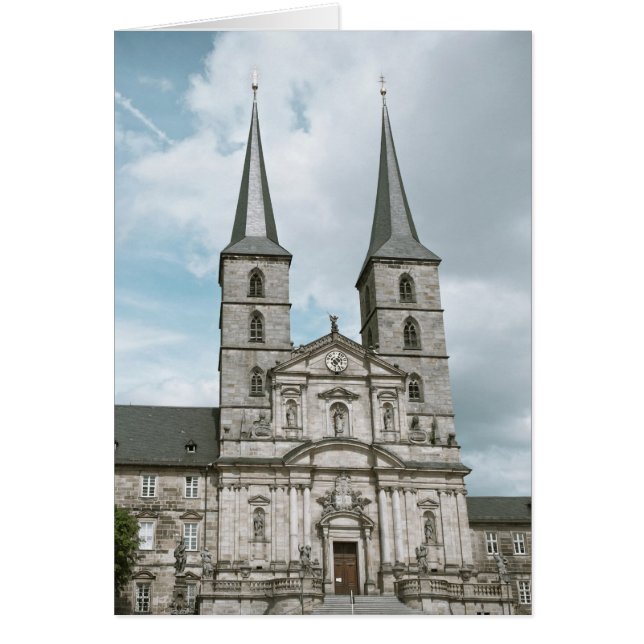 Abadía de Michaelsberg en Bamberg (Frente)