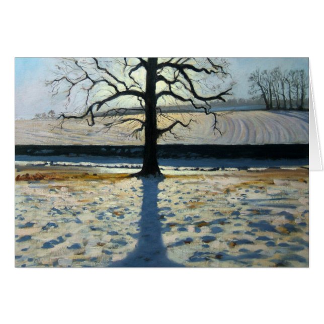 Abadía de Tree and Shadow Calke Derbyshire (Anverso (Horizontal))