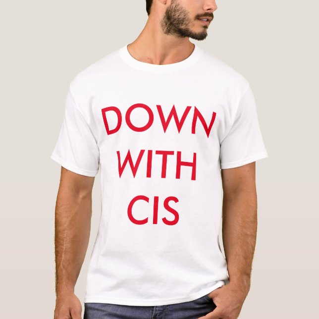 Abajo con la camiseta Cis (Anverso)