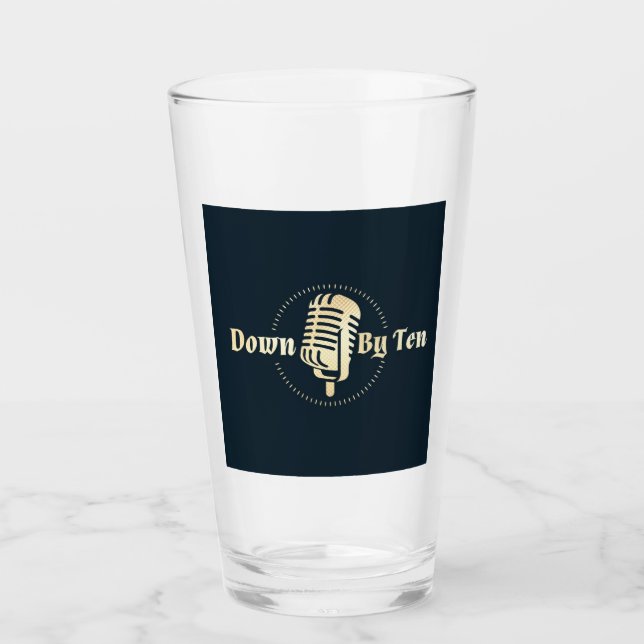 Abajo De 10 Vidrio Pint (Anverso)