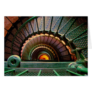 "Abajo de la escalera del faro "