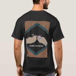 Abajo de la portilla - camisetas oscuro