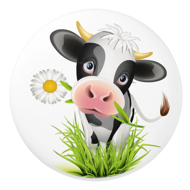 Abajo en los pomos de los cajones de cerámica de l (Anverso)