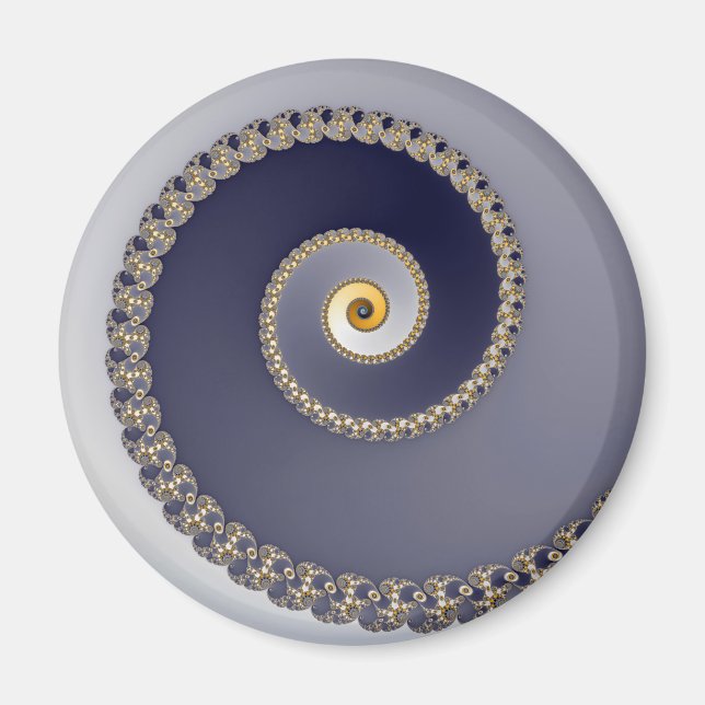 Abajo - Imán Fractal (Frente)