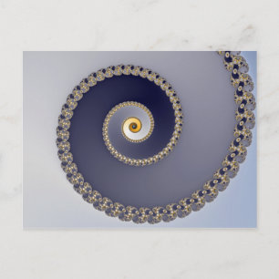 Abajo - Postal fractal