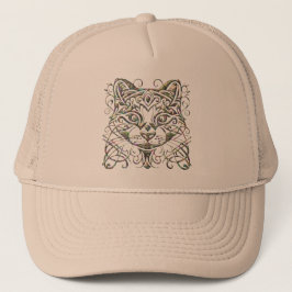 Abalone Cat Gorra
