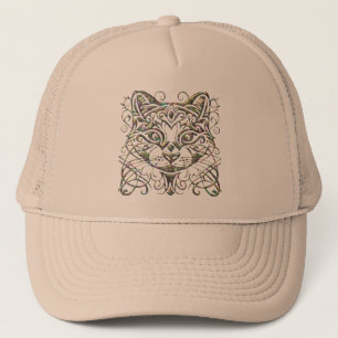 Abalone Cat Gorra