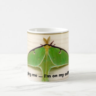 ¡Abandonado el fastidiar de mí! taza de café
