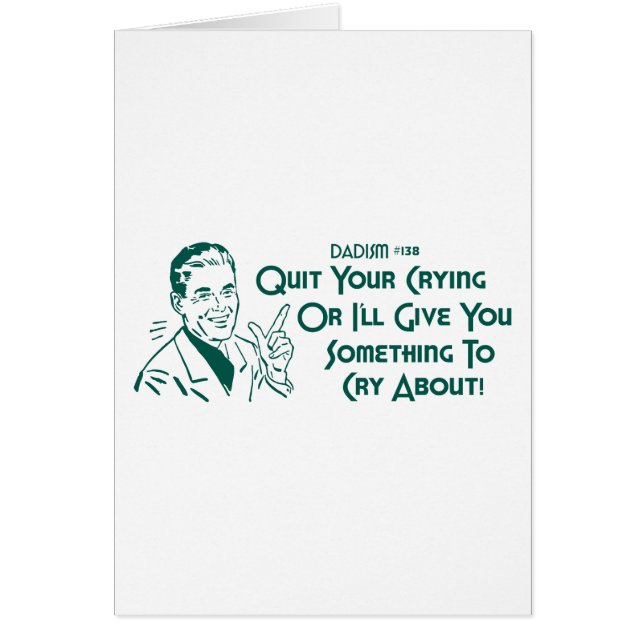 Abandone su griterío o le daré algo llorar (Frente)