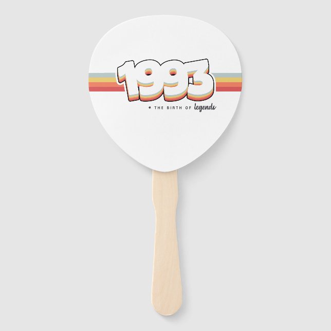 Abanico 1993 El nacimiento de leyendas (Anverso)