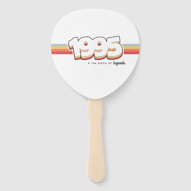 Abanico 1995 El nacimiento de las leyendas (Anverso)