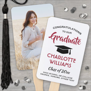 Abanico 1 Graduación fotográfica Moderno en blanco y negro