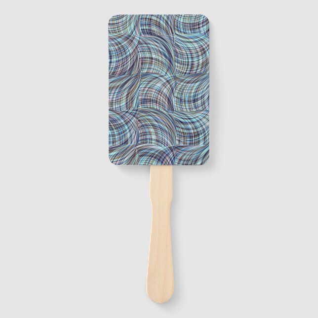 Abanico Abstract Colorful Lines Seamless Pattern (Anverso)