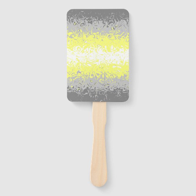 Abanico Abstract Demigender Pride Flag    (Anverso)