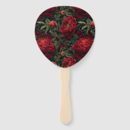 Abanico Accent Flor de Peonía Botánica Cumpleaños 