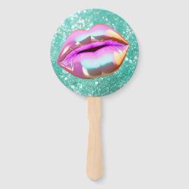 Abanico Adiós a mis "20" besándolos