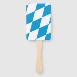 Abanico Aficionados con bandera de Baviera, Alemania
