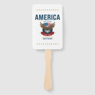 Abanico Águila Patriótica Americana   1776‑2026 EE. UU.