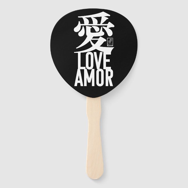 Abanico Ai. Love. Amor. (Anverso)
