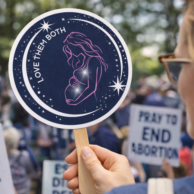 Abanico Ama tanto a la iglesia pro vida como a un evento (Subido por el creador)