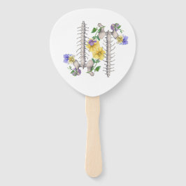 Abanico Anatomía floral - Vértebras, Hueso de la cadera