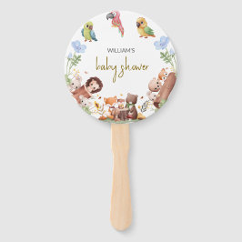 Abanico Animales forestales de Woodland