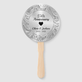 Abanico Aniversario de la foto del personalizado