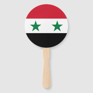 Abanico Antigua bandera de Siria