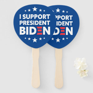 Abanico Apoyo al presidente Biden Stars color Personalizad