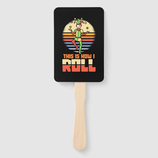 Abanico Así Es Como Actor Roll (Anverso)