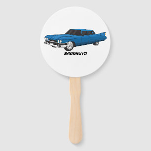 Abanico Auto clásico Guay blue 1959