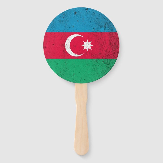 Abanico Azerbaiyán (Anverso)